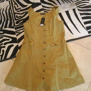 unique vintage Voodoo Vixen Corduroy dress size 3xl UK New (fits 1X)